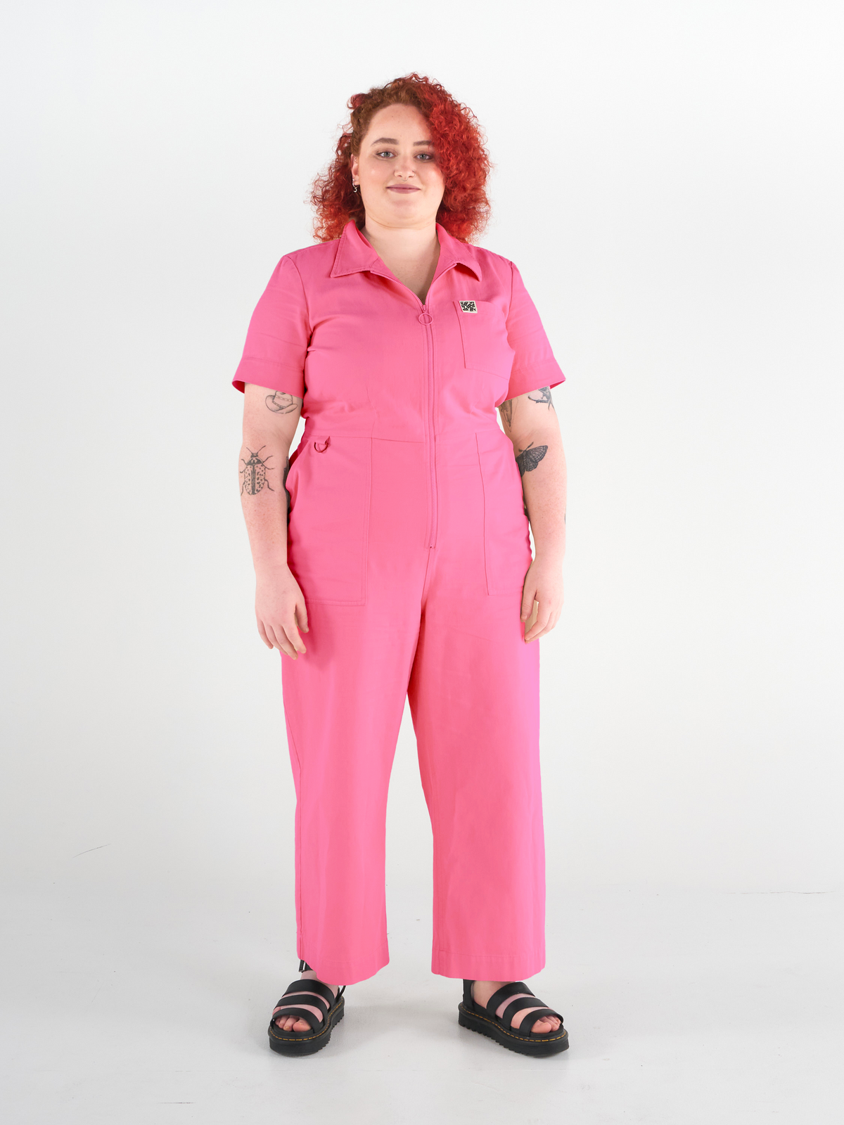 Stella Jumpsuit | Bubblegum Pink